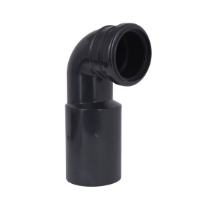 Патрубок Qtap зливний кутовий DN90 112х158х304 мм для інсталяції Standard QTSTD167BL50800