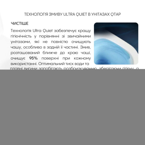 Готове рішення Qtap для ванної кімнати: підвісний унітаз Taurus Ultra Quiet 515x360x350 + комплект інсталяції Standard (кругла клавіша White)