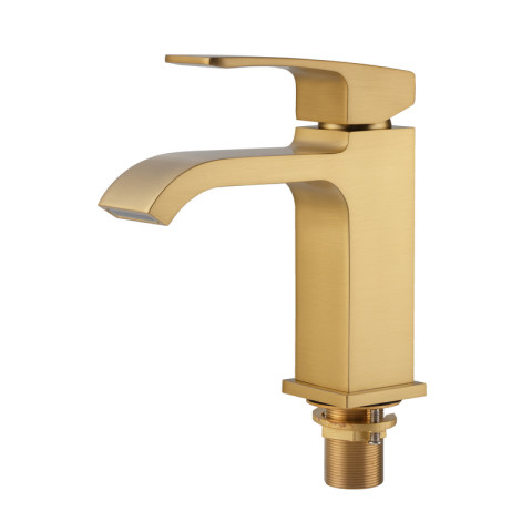 Змішувач для умивальника KOER KB-10037-12 (Колір матове золото) (KR6000)